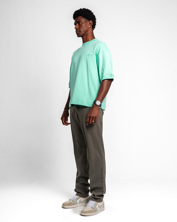EMBROIDERY T SHIRT MINT