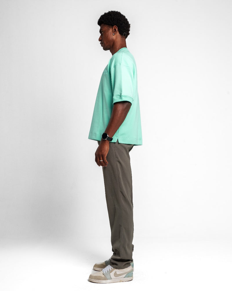 EMBROIDERY T SHIRT MINT