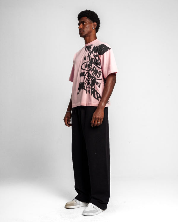 UNDEFINED T SHIRT ROSE