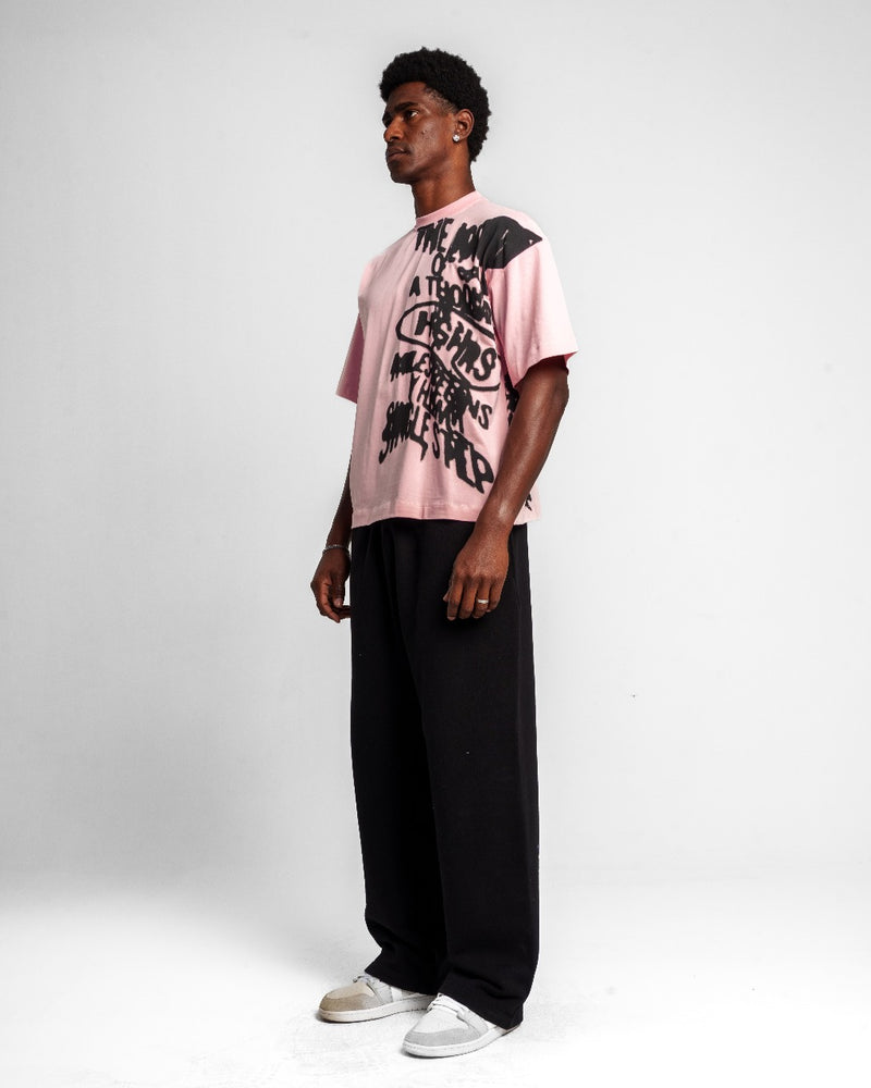 UNDEFINED T SHIRT ROSE
