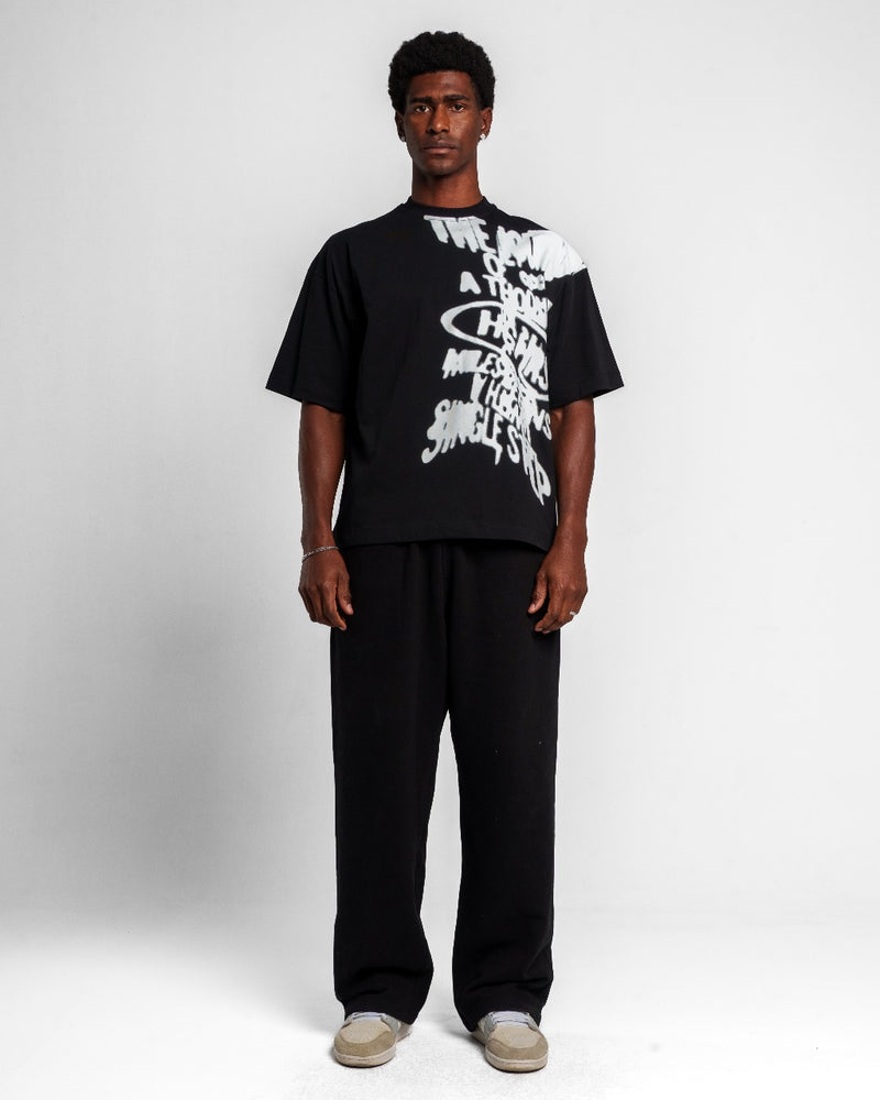 UNDEFINDED T SHIRT BLACK