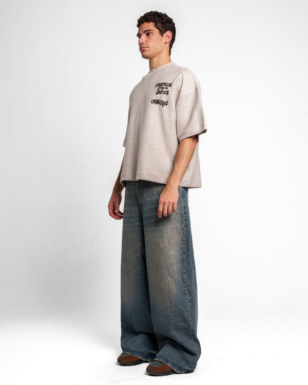 FOURTEEN CITY T SHIRT GREY