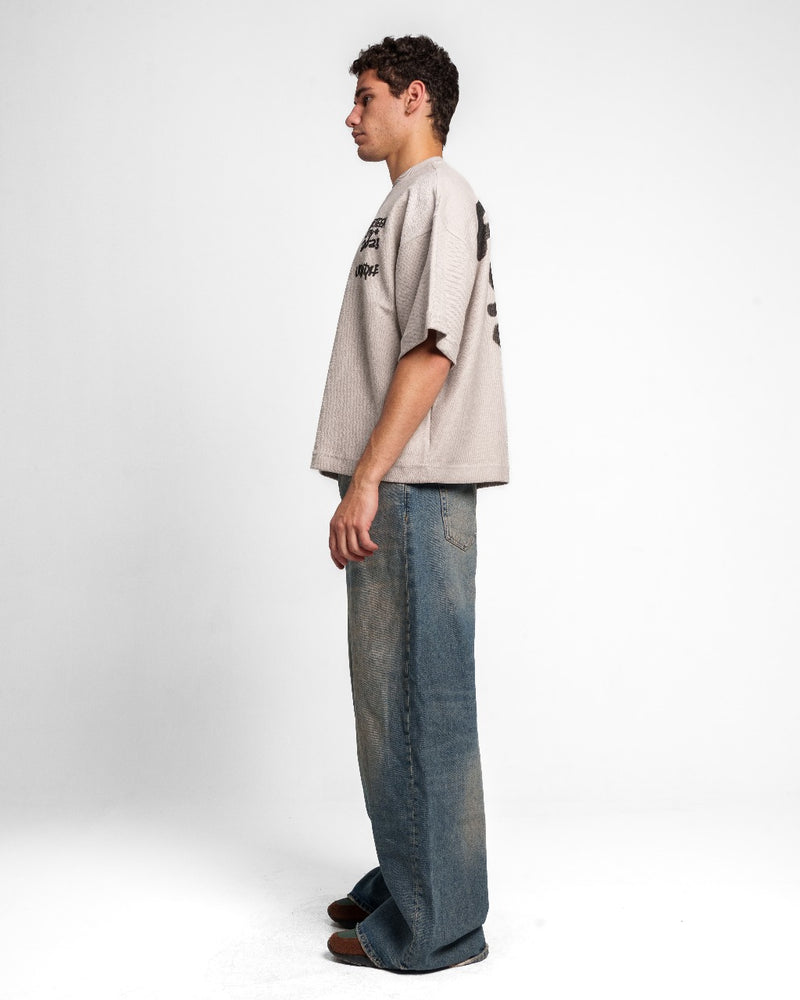 FOURTEEN CITY T SHIRT GREY