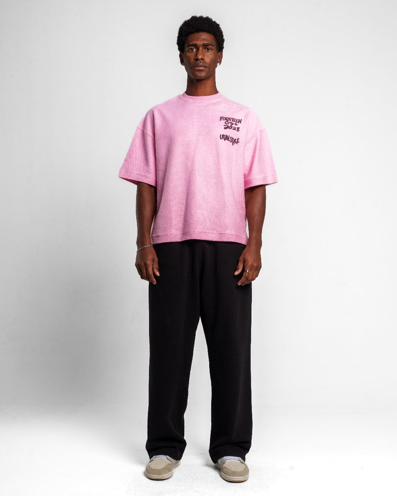 FOURTEEN CITY T SHIRT ROSE
