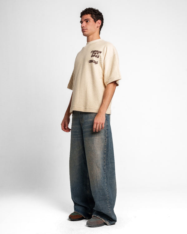 FOURTEEN CITY T SHIRT BEIGE