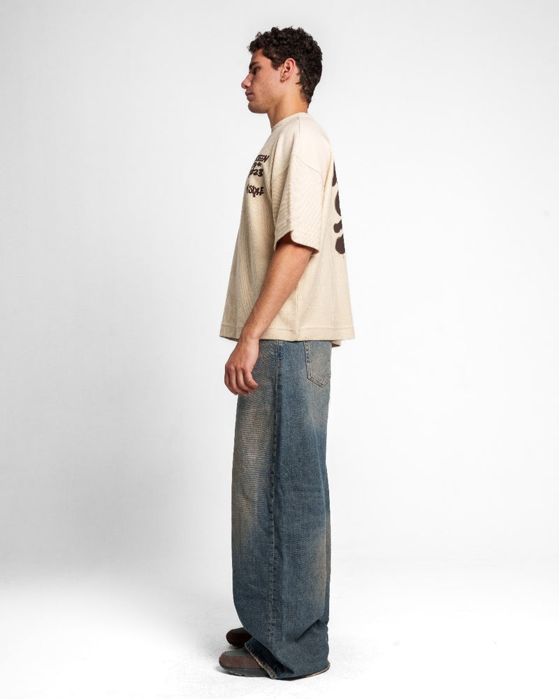 FOURTEEN CITY T SHIRT BEIGE