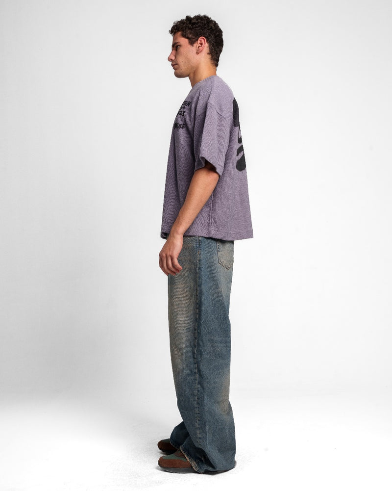 FOURTEEN CITY T SHIRT DARK GREY
