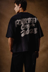 FOURTEN CITY T SHIRT BLACK