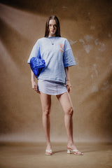 FOURTEEN CITY T SHIRT BABY BLUE