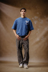 FOURTEEN CITY T SHIRT BLUE SAPPHIRE