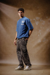 FOURTEEN CITY T SHIRT BLUE SAPPHIRE
