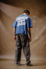 FOURTEEN CITY T SHIRT BLUE SAPPHIRE