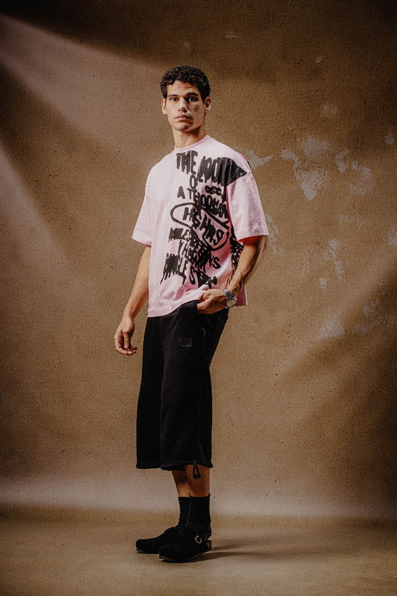 UNDEFINED T SHIRT ROSE