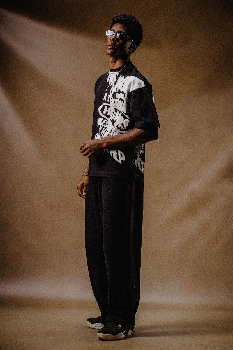 UNDEFINDED T SHIRT BLACK