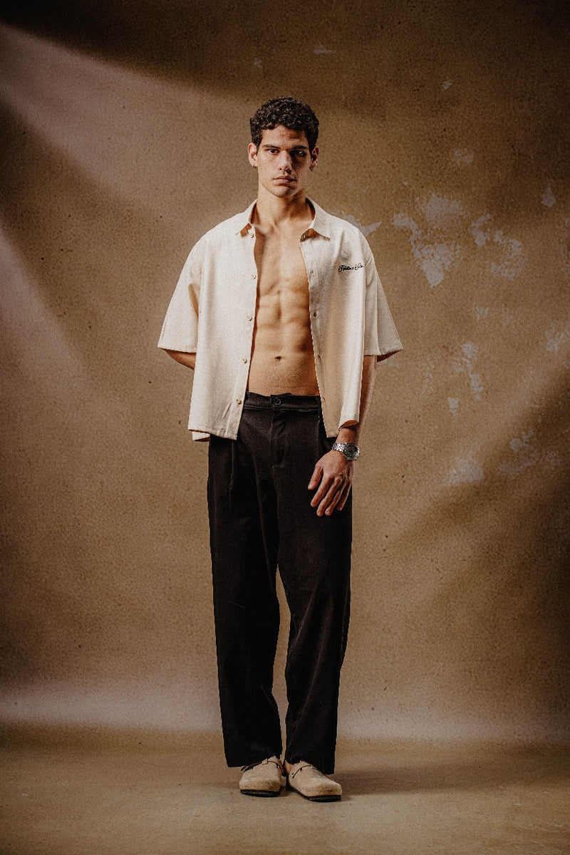 REBEL SHIRT BEIGE