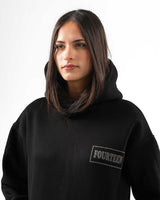 BLACK PUFF HODDIE