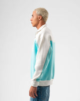 BABY BLUE QUARTER ZIP