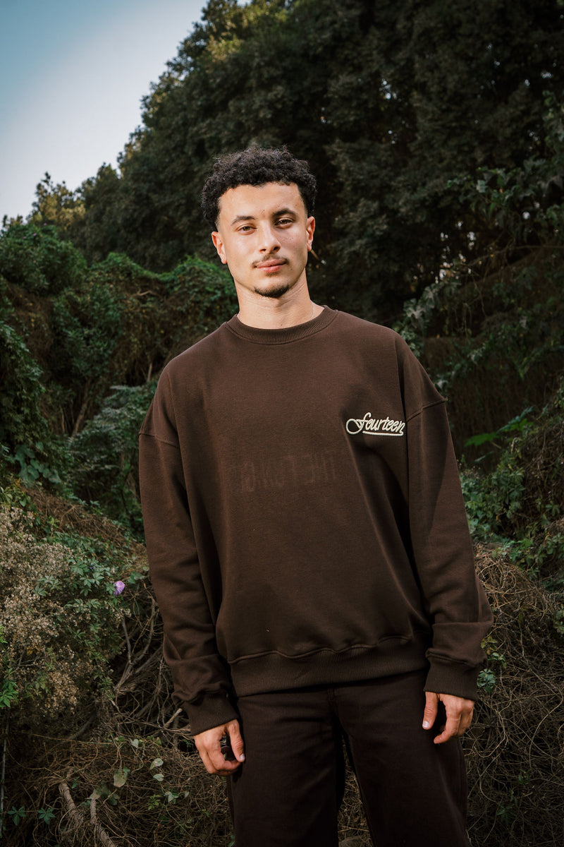 FIESTA CREWNECK BROWN