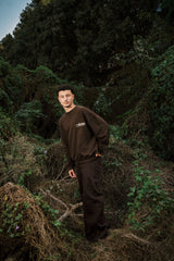 FIESTA CREWNECK BROWN