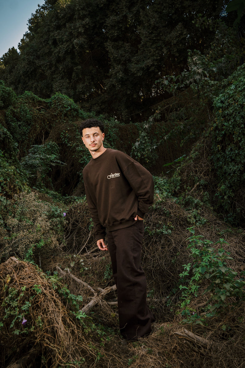 FIESTA CREWNECK BROWN