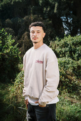 STATMENT CREWNECK BEIGE