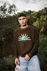 SUNRISE CREWNECK BROWN
