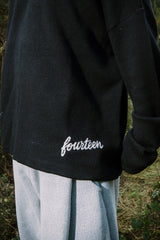 FOURTEEN STUDIO KNITTED SWEATER BLACK