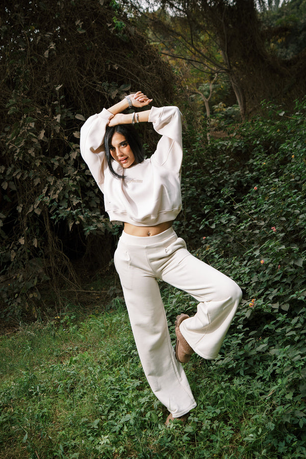 SPIRTS CREWNECK BEIGE