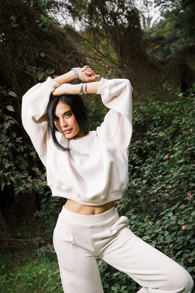 SPIRTS CREWNECK BEIGE