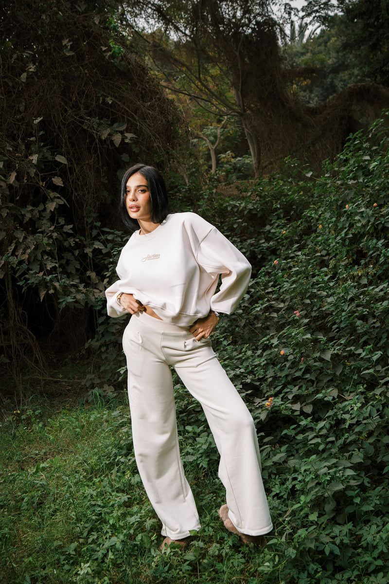 SPIRTS CREWNECK BEIGE