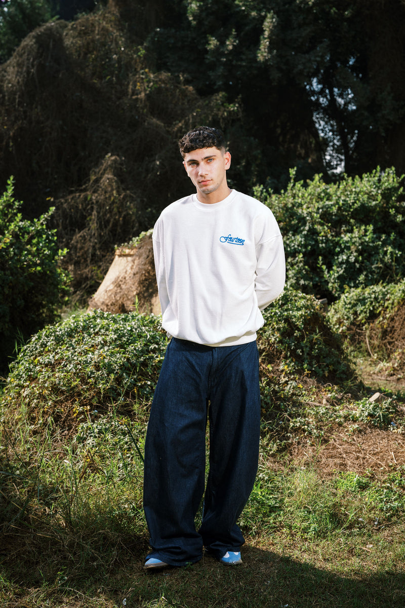 STATEMNET CREWNECK WHITE