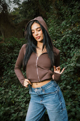 MINI JACKET 02 BROWN