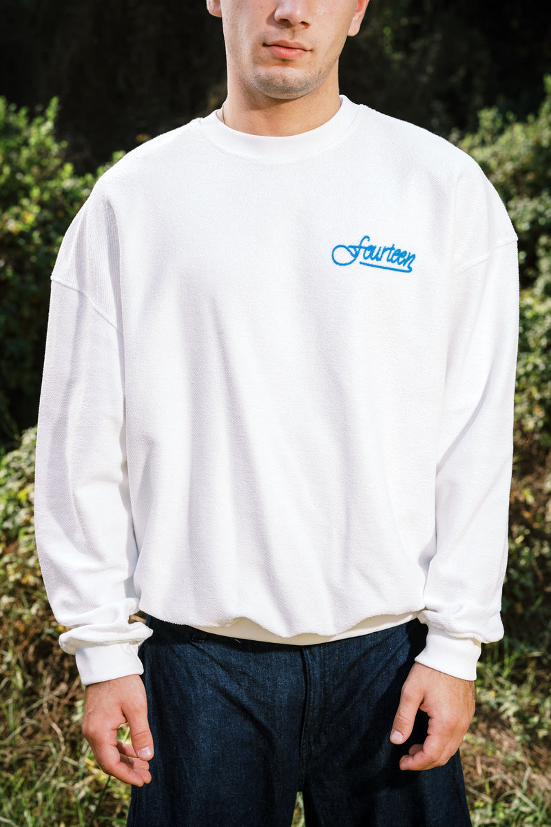 STATEMNET CREWNECK WHITE