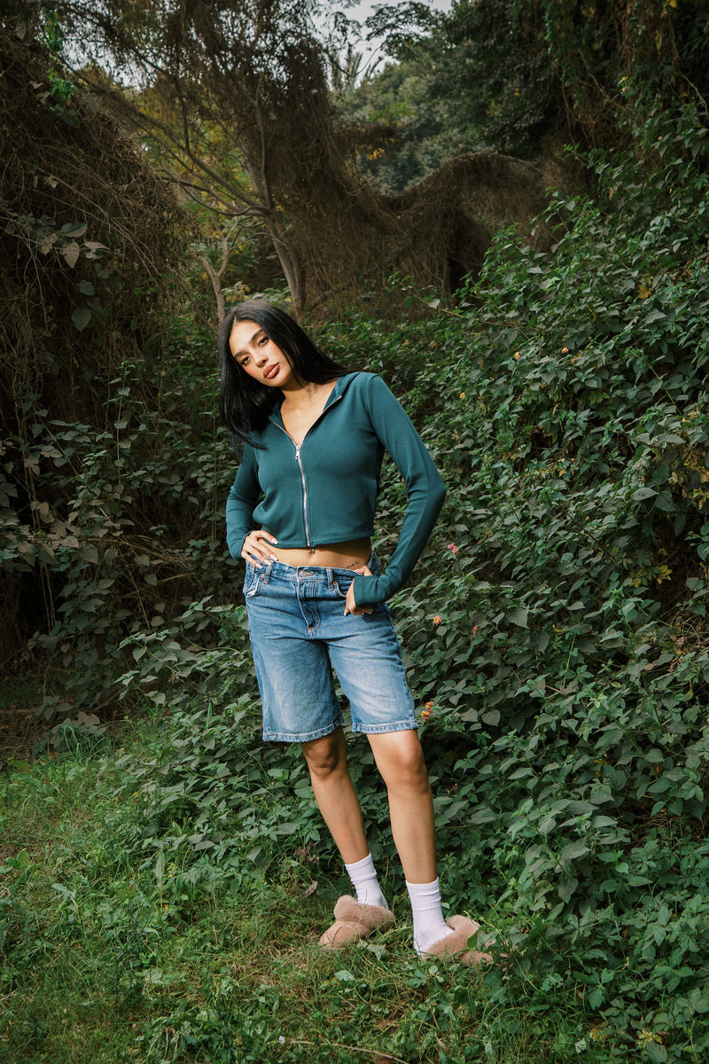 MINI JACKET O2 OLIVE