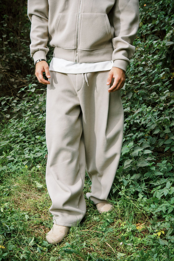 WOOL PANTS BEIGE