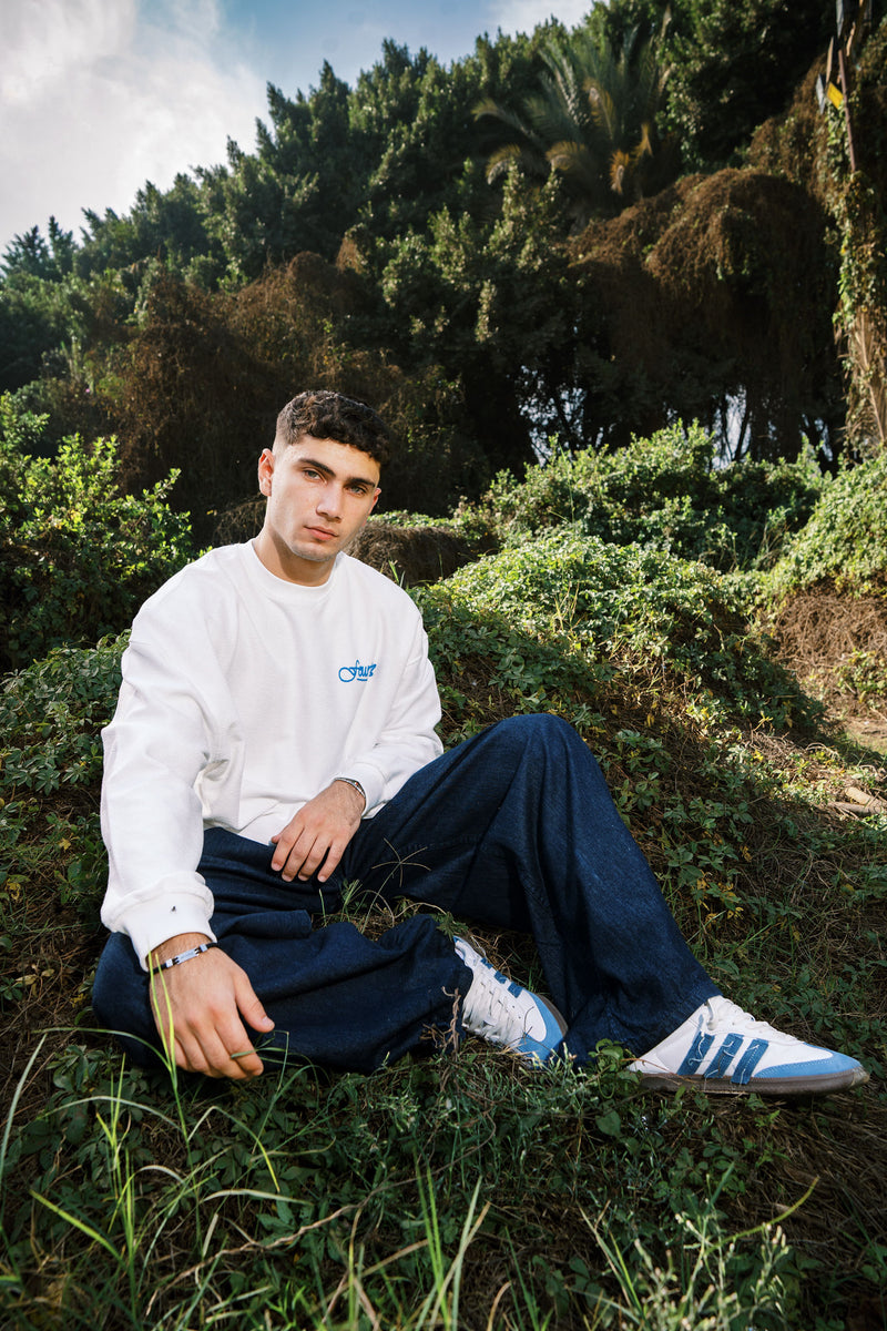 STATEMNET CREWNECK WHITE