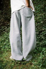 WOOL PANTS GREY