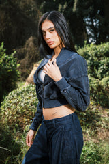 DENIM MINI JACKET