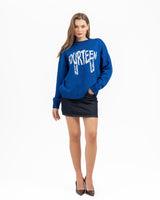 FOURTEEN KNITTED SWEATER ROYAL BLUE