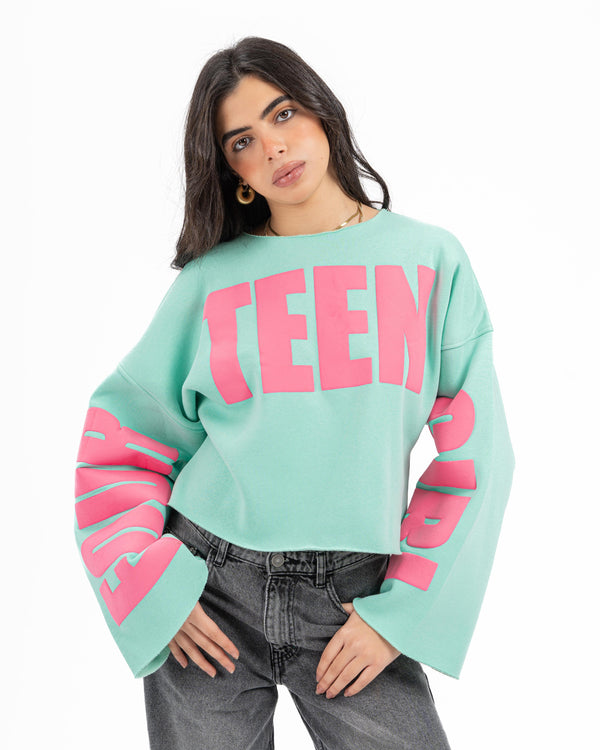 FOURTEEN GIRL CREWNECK MINT