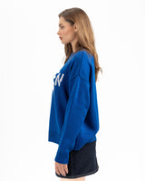 FOURTEEN KNITTED SWEATER ROYAL BLUE